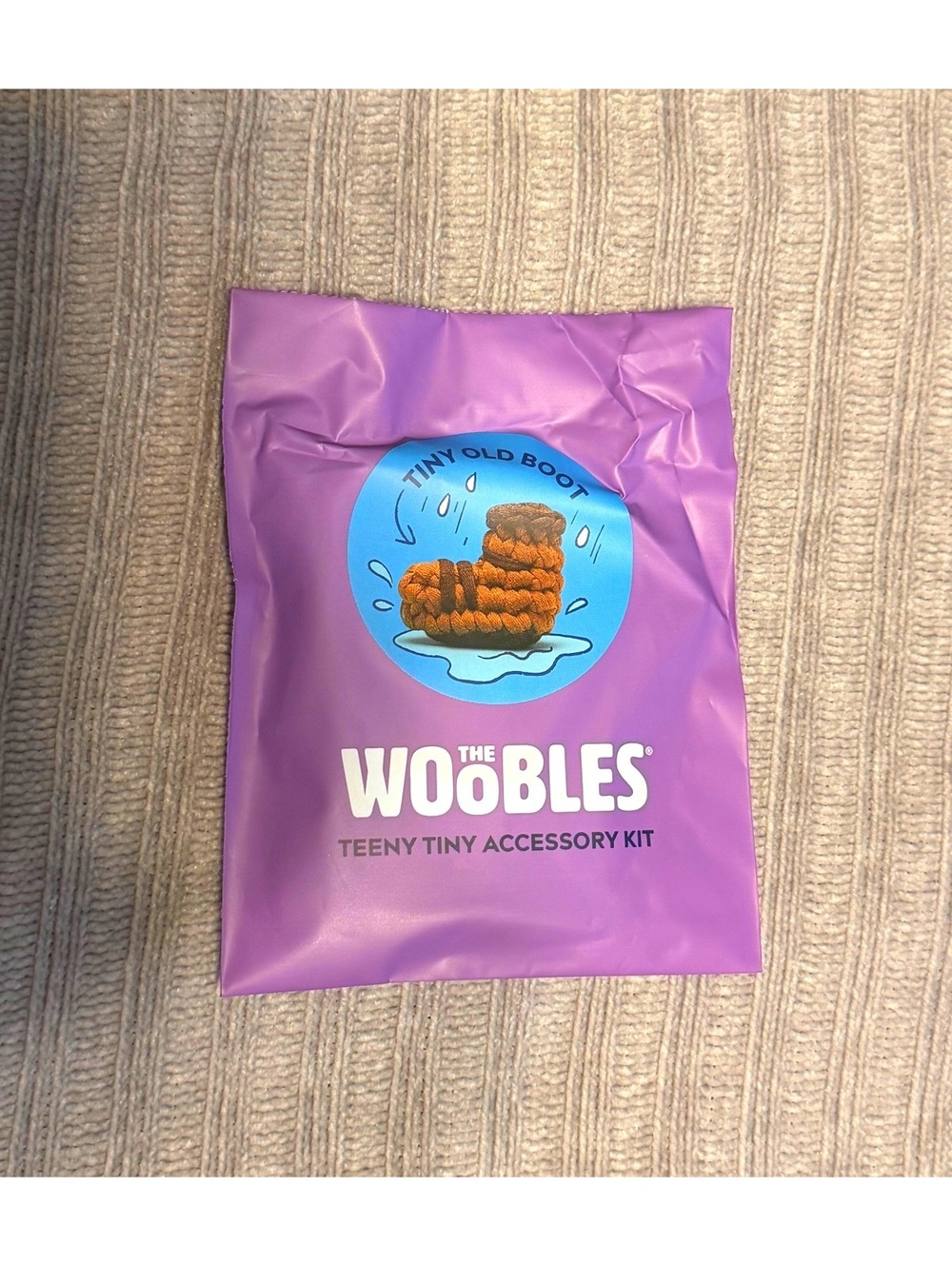 The Woobles Tiny Boot accessory HTF